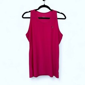 2/$30 Under Armour Sleeveless Tank Athletic Top Pink SZ L